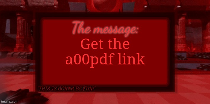 Because its funny | Get the a00pdf link | image tagged in the blight is coming | made w/ Imgflip meme maker