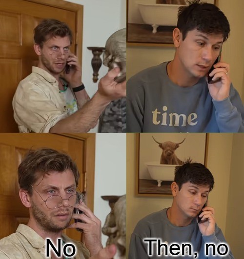 No. Then, no Blank Meme Template