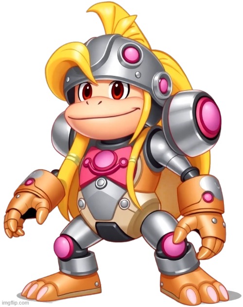 dixie kong robot | image tagged in donkey kong | made w/ Imgflip meme maker