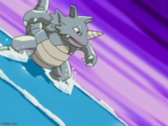 rhydon my dick | image tagged in rhydon surfing | made w/ Imgflip meme maker