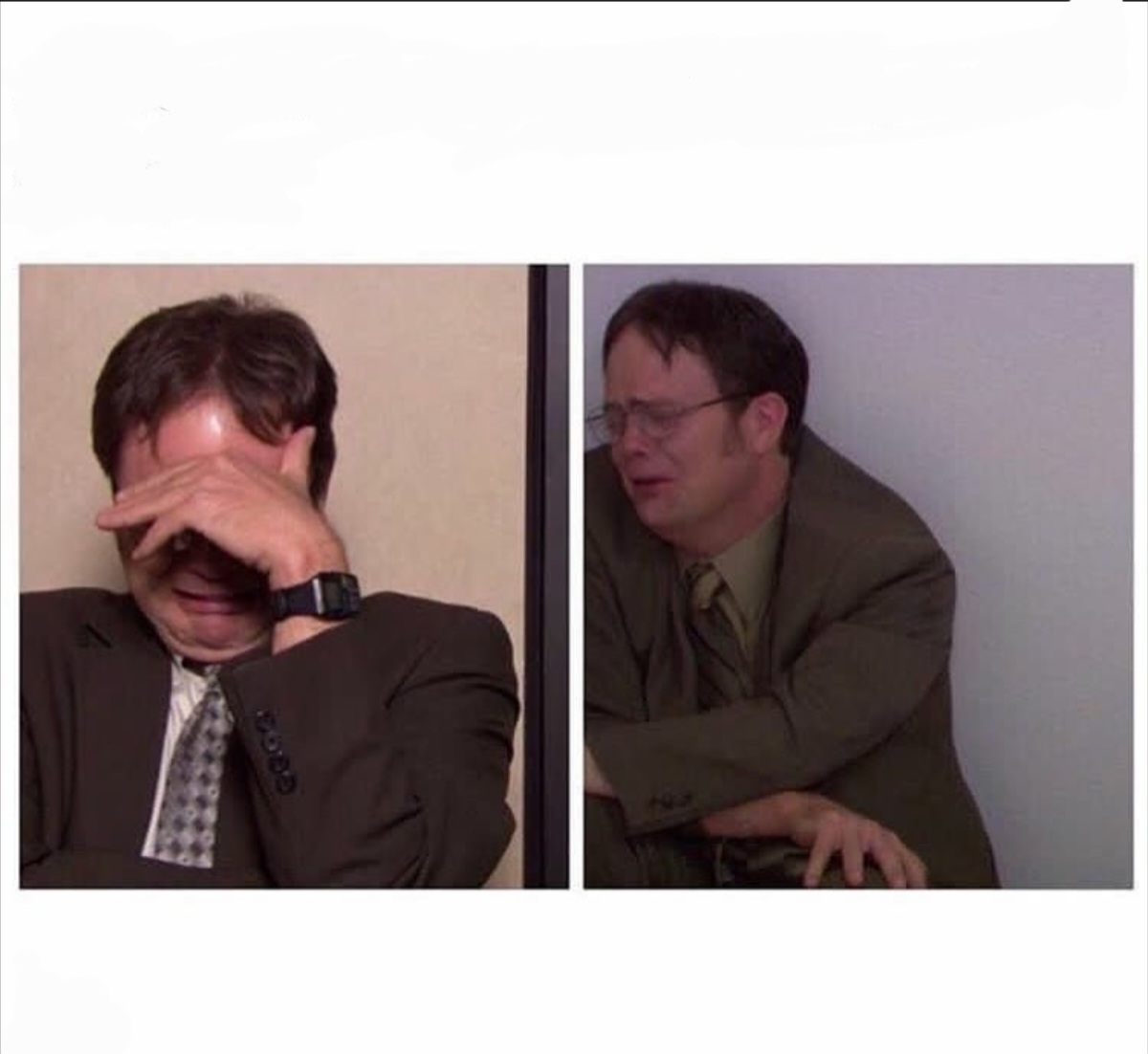the office dwight stressed Blank Meme Template