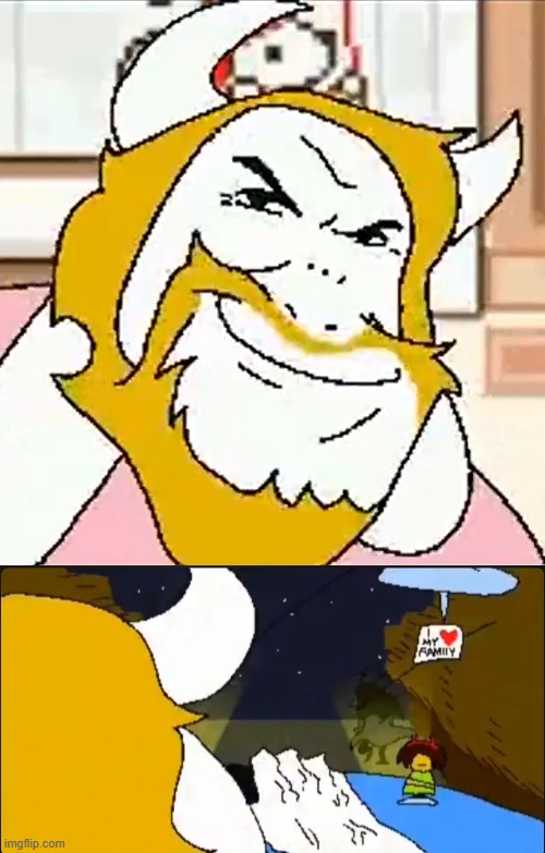 image tagged in asgore smug | made w/ Imgflip meme maker