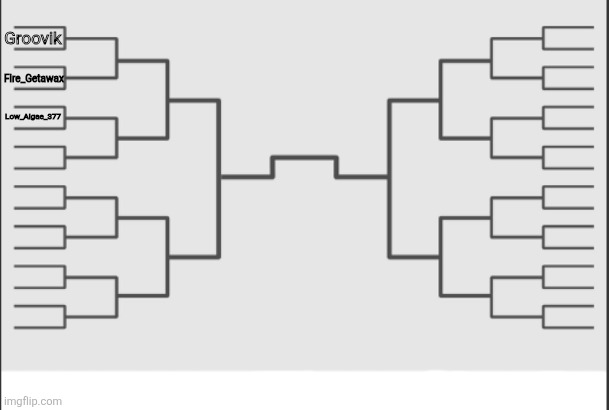 Art tournament :] | Groovik; Fire_Getawax; Low_Algae_377 | image tagged in art tournament | made w/ Imgflip meme maker