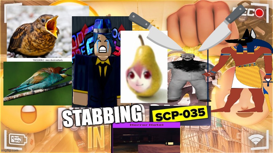 (based off a clip i recorded in forsaken) | STABBING | made w/ Imgflip meme maker