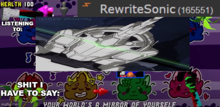 Unicorn Gundam moment | image tagged in new rewrite annoucement temp | made w/ Imgflip meme maker