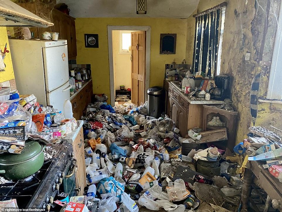 A house garbage Blank Meme Template
