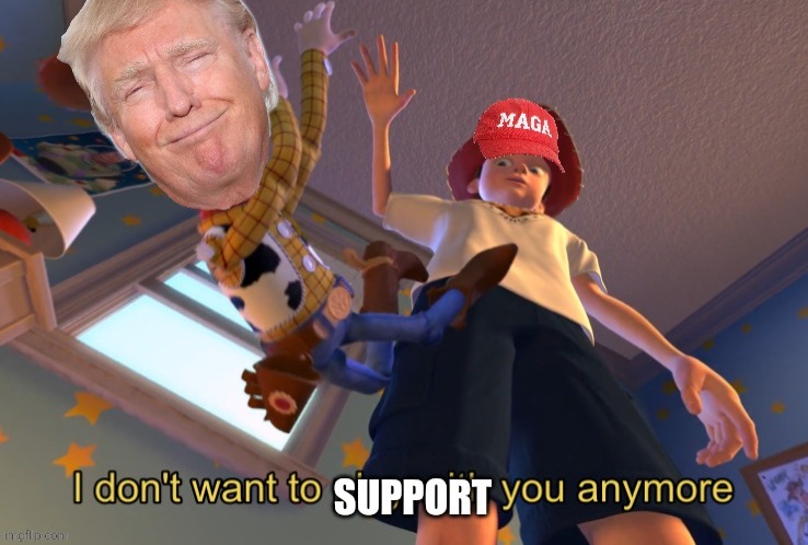 Trigger warning for MAGA man-babies | made w/ Imgflip meme maker