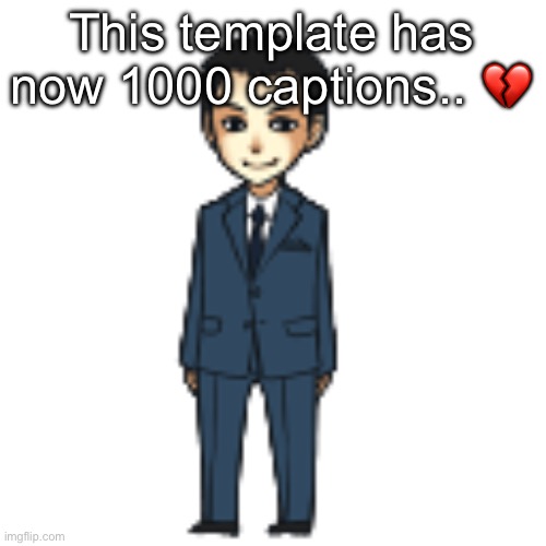 Its the first thing you get when you search "sherlock" in meme search too | This template has now 1000 captions.. 💔 | image tagged in moriarty but a shimeji | made w/ Imgflip meme maker