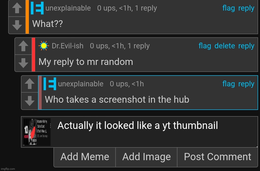 I saw what you deleted (also I censored the thing dw) | made w/ Imgflip meme maker