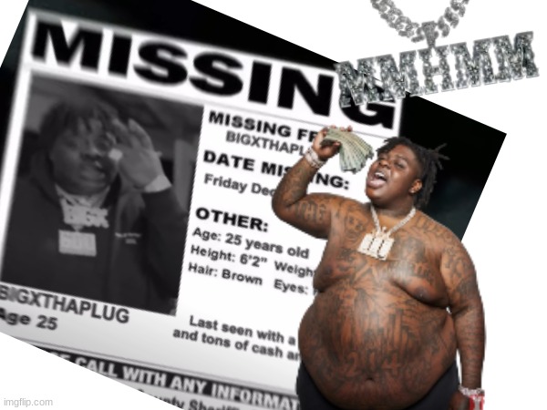 BigXthaPlug meme | image tagged in memes,rap,gangsta,trump,maga,yo mamas so fat | made w/ Imgflip meme maker