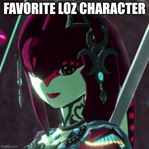 mipha | FAVORITE LOZ CHARACTER | image tagged in mipha | made w/ Imgflip meme maker