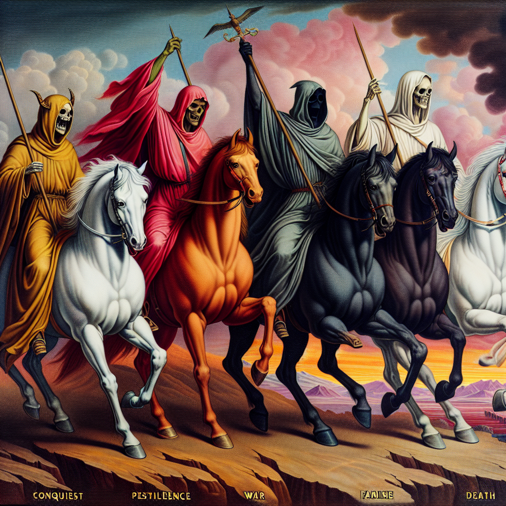 four horsemen Blank Meme Template