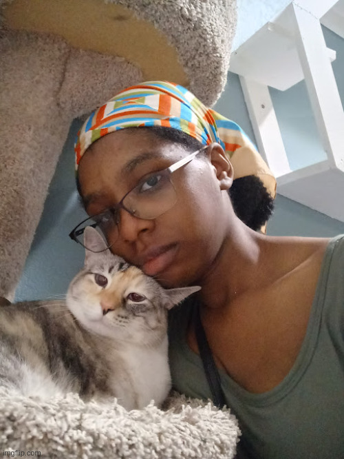 went to the cat cafe, im a lil unwell | made w/ Imgflip meme maker
