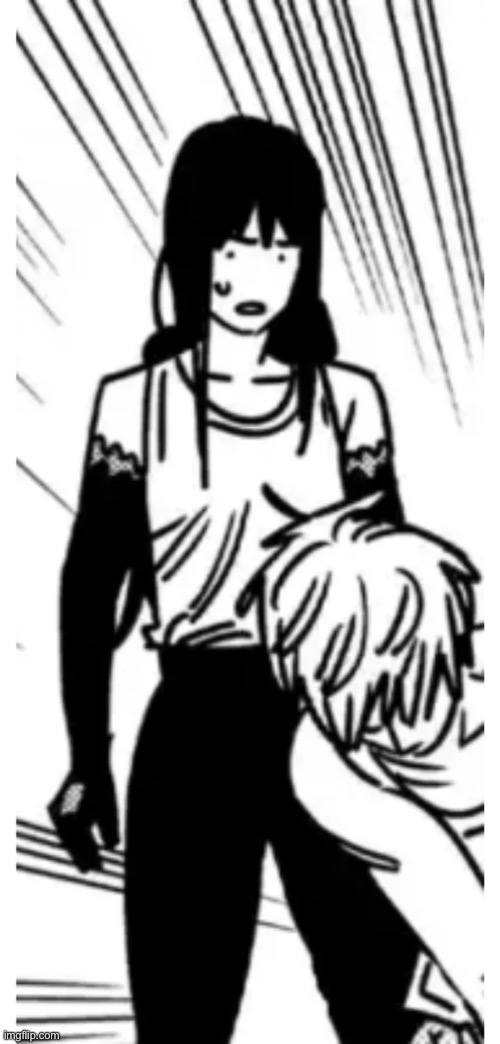 image tagged in shitpost,chainsaw mam,anime,memes,here before denji | made w/ Imgflip meme maker