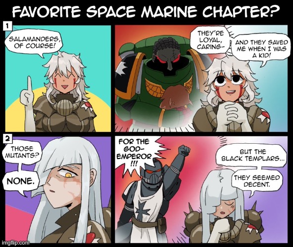 “Kill them, behead them, curb stomp them, soak their faces in boiling water.” | image tagged in execute them,drop kick them,feed them to the tyrannids,let them for the drukhari,said konstantin | made w/ Imgflip meme maker