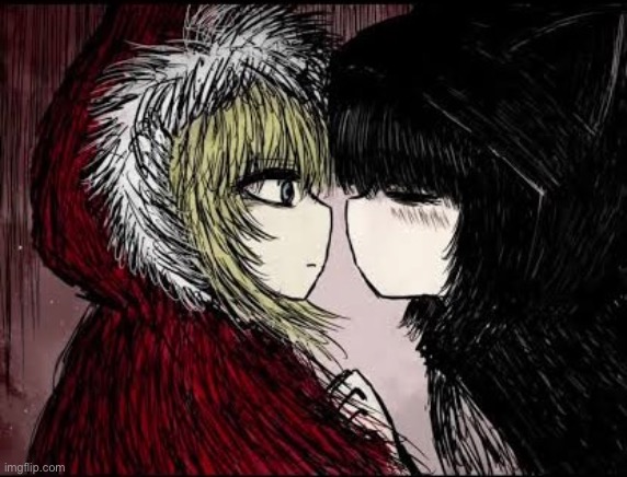 Cute and awesome lesbian couple jumpscare | image tagged in black souls,jumpscare | made w/ Imgflip meme maker