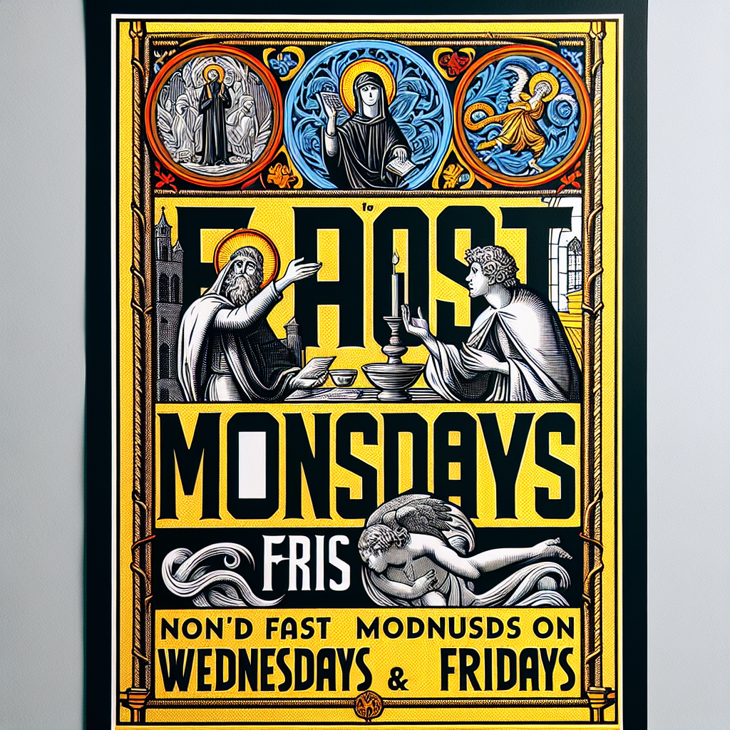 Christians ARE INSTRUCTED NOT TO FAST on Mondays and Thursdays, Blank Meme Template