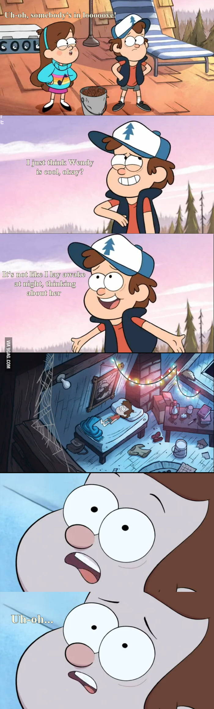 High Quality Somebody's in Love Blank Meme Template