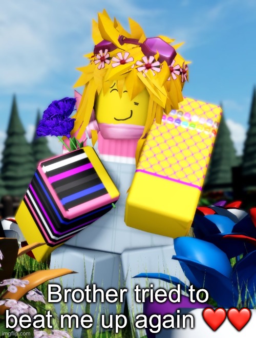 I <3 MY FAMILY | Brother tried to beat me up again ❤️❤️ | made w/ Imgflip meme maker