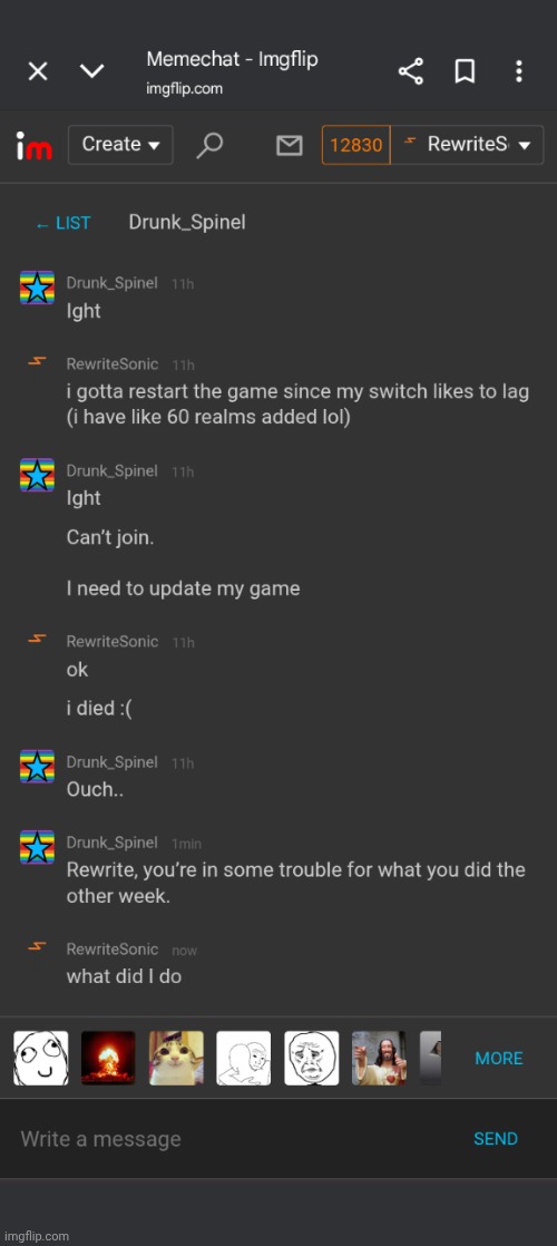 I only remember removing my own mod from new undertale stream | made w/ Imgflip meme maker