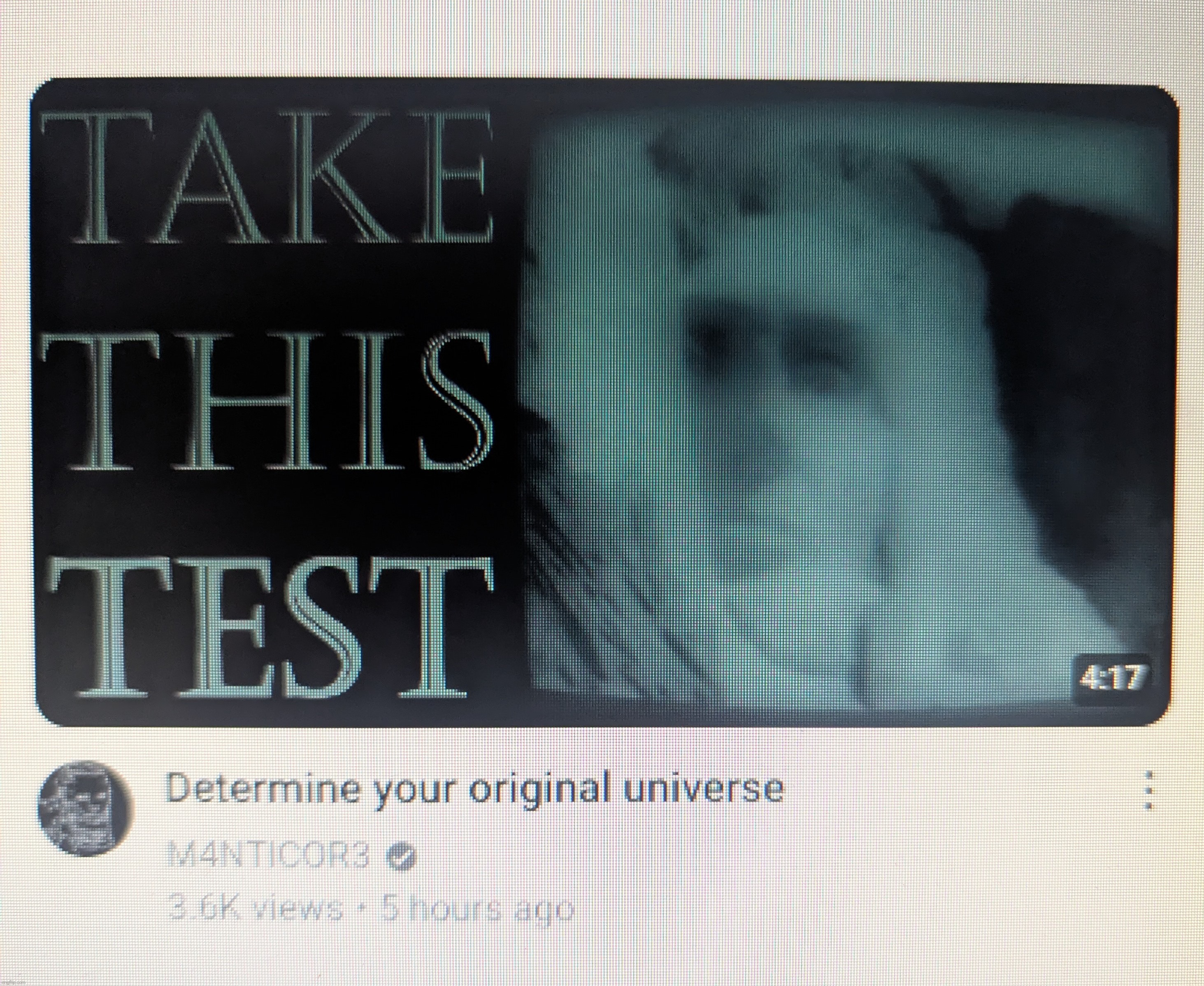 GUYSGUYS | image tagged in manticore,the monument mythos,analog horror | made w/ Imgflip meme maker