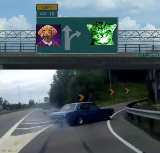 Choose Your Path Wisely | image tagged in memes,left exit 12 off ramp | made w/ Imgflip meme maker