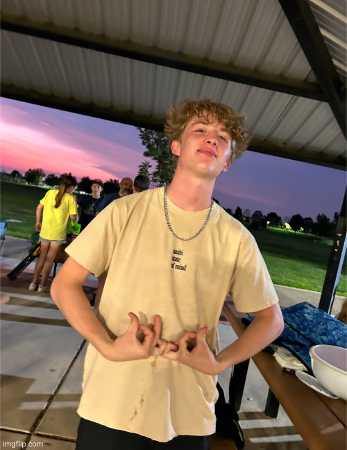 ever since I was twelve | image tagged in blood,gang,sushi,selfie | made w/ Imgflip meme maker
