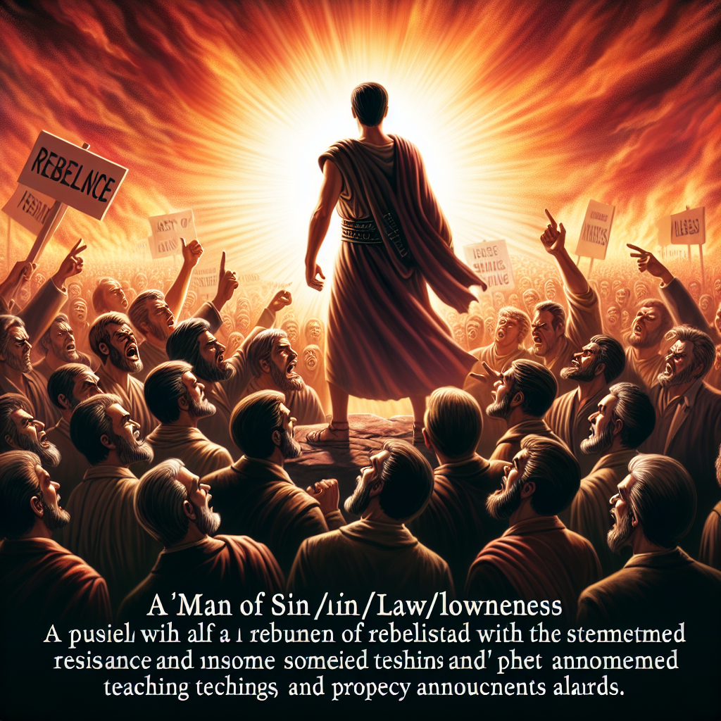 But whenever various “man of sin/lawlessness” [ 2 Thess 2:1-4] R Blank Meme Template