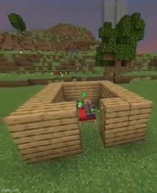 Made a house for my villager | made w/ Imgflip meme maker