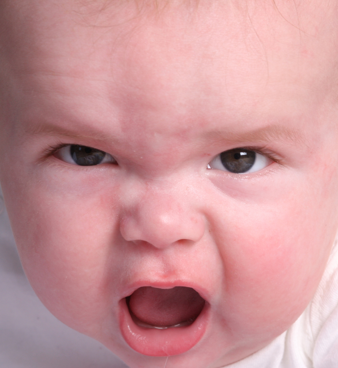 Angry Baby MAGA Trump infant Blank Meme Template
