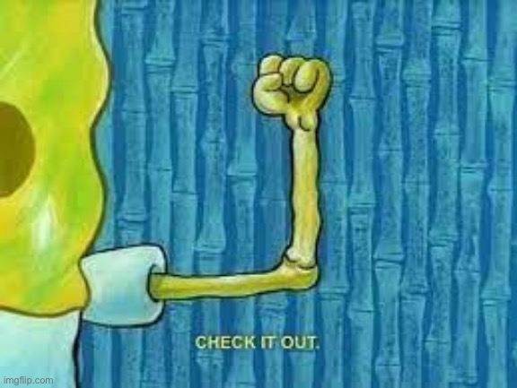 Check it out spongebob | image tagged in check it out spongebob | made w/ Imgflip meme maker