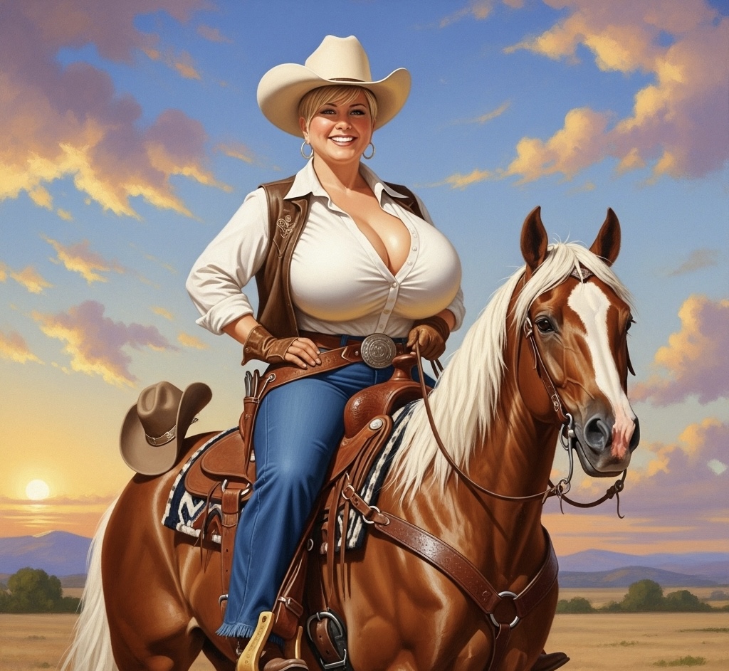 Cowgirl Blank Meme Template