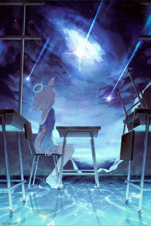Credit to SY from pixiv for this amazing art! | image tagged in blue archive,arona,nice,art | made w/ Imgflip meme maker