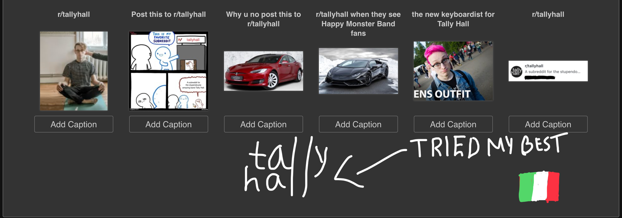 r/tallyhall approves Blank Meme Template