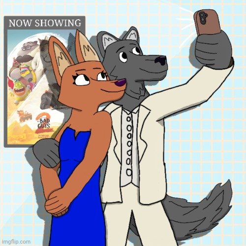 Rate 1-10 and let me know if anything could be improved | image tagged in the bad guys,fanart,dreamworks | made w/ Imgflip meme maker