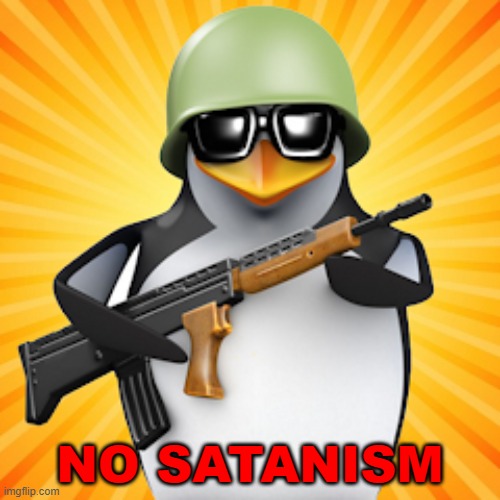 NO SATANISM | made w/ Imgflip meme maker