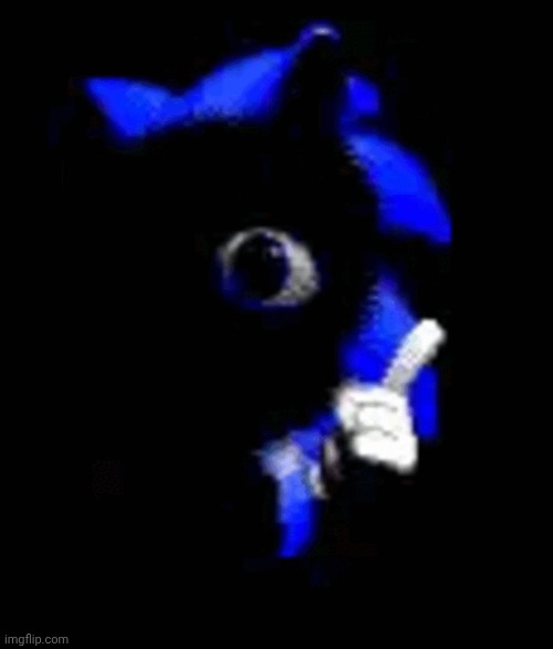 Cyclops sonic | image tagged in cyclops sonic | made w/ Imgflip meme maker
