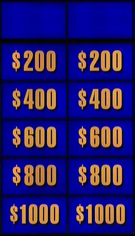 Jeopardy hard way Blank Meme Template