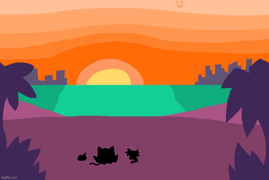 Secret sunset | made w/ Imgflip meme maker