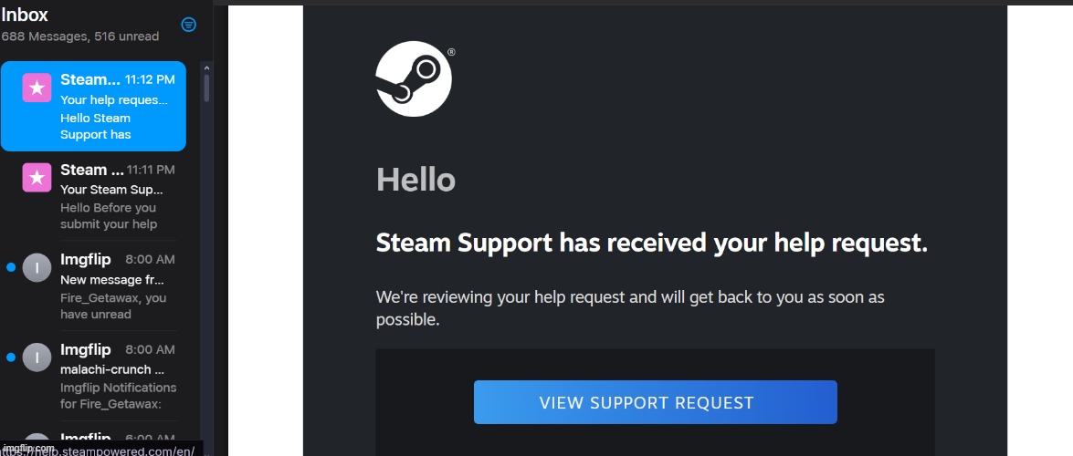 pleasseeeee help me get my account back, steam | made w/ Imgflip meme maker