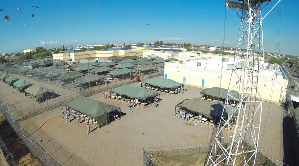 Tent City Jail Blank Meme Template