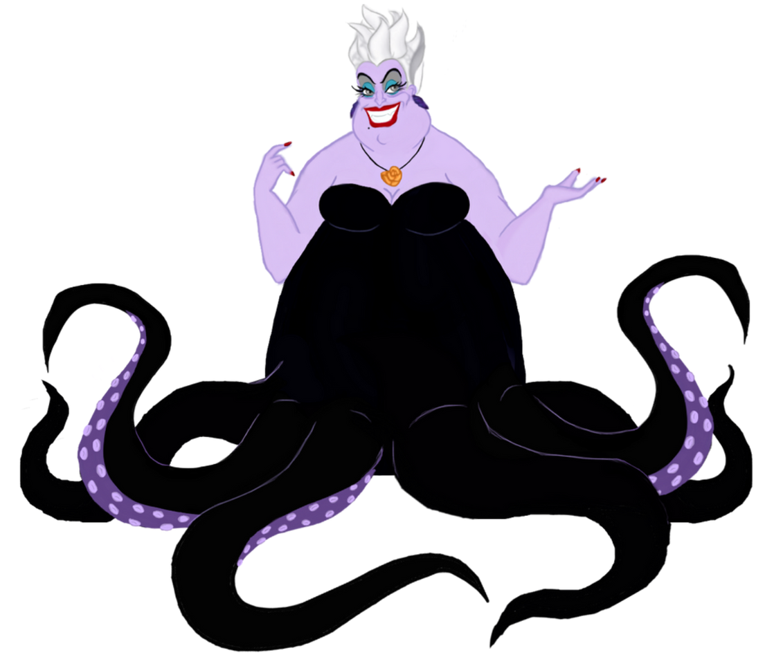 Ursula The Sea Witch Blank Meme Template