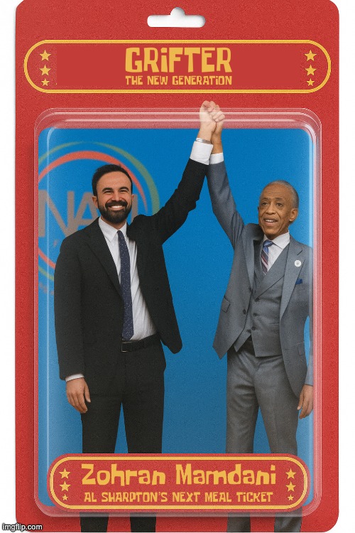 1.3 Million Jews and 4.9 Million CHristians in NYC Better Wake Up and Get To The Polls | image tagged in mamdani,sharpton,antisemitic | made w/ Imgflip meme maker