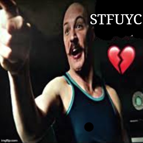 random completion joke | STFUYC | image tagged in charles bronson syfm | made w/ Imgflip meme maker
