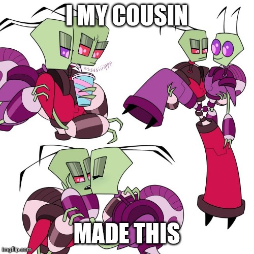 Yes my cousin made this | I MY COUSIN; MADE THIS | made w/ Imgflip meme maker
