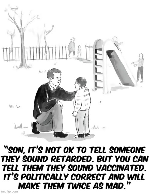 Being politically correct | image tagged in political,reposts,sound vaccinated | made w/ Imgflip meme maker