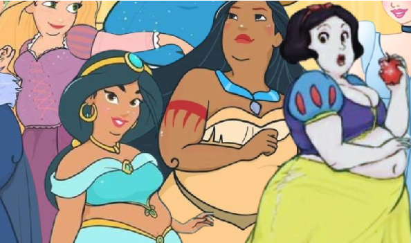 fat princesses Blank Meme Template