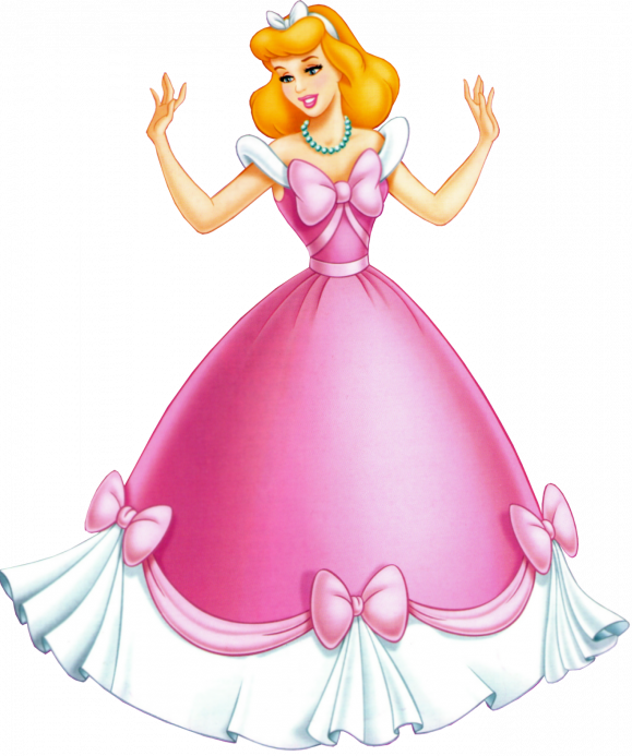 Cinderella in her Pink Ballgown Blank Meme Template