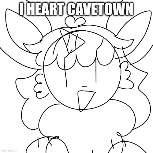 Their my comfort artist | I HEART CAVETOWN | image tagged in unicorn eevee sketch,cavetown | made w/ Imgflip meme maker
