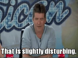 That is slightly disturbing. | image tagged in gifs | made w/ Imgflip video-to-gif maker